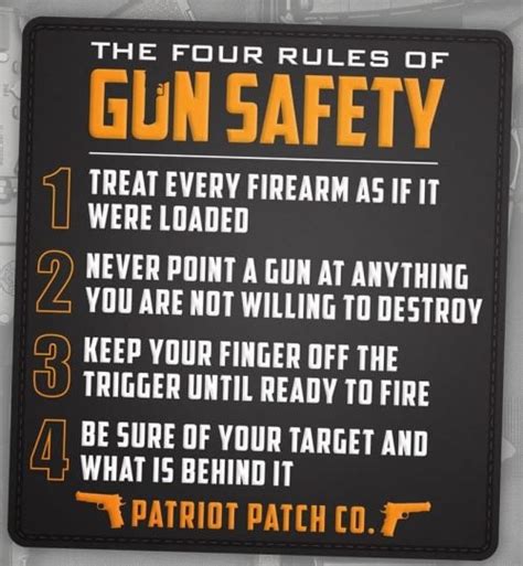 Gun Safety Poster