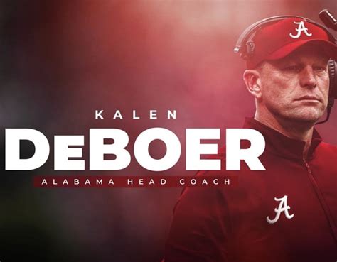 Alabama officially announces hire of Kalen DeBoer as new football coach ...