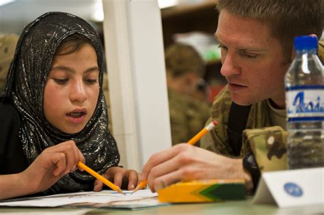 Outreach to teach: Volunteers connect with Afghan children > Air Force > Article Display