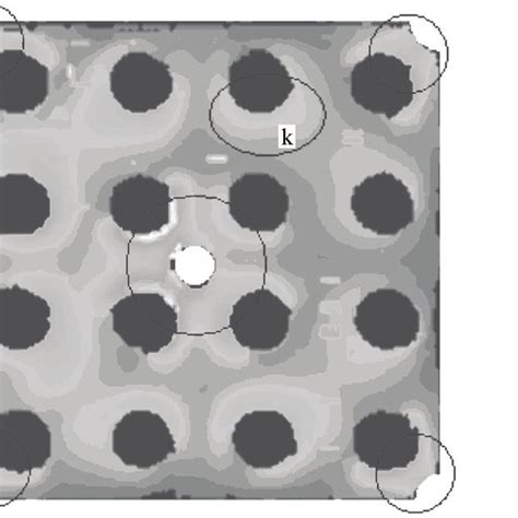 Test model consisting of an impingement plate, a target plate and pins. | Download Scientific ...