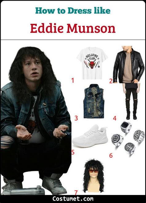 Eddie Munson (Stranger Things) Costume for Cosplay & Halloween | Stranger things halloween ...