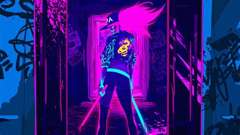 Cyberpunk Neon 4K Pink Yellow Light Blue Entertainment Wallpaper - Resolution:3840x2160 - ID ...