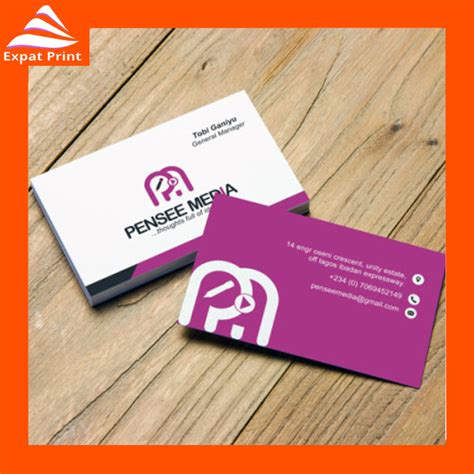 Business Cards Printing (Matte Finish) - Expat Print