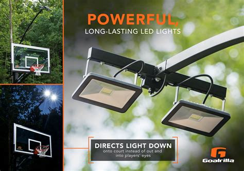 LED Basketball Goalrilla Hoop Light