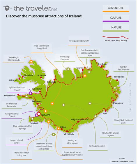 Iceland Tourist Attractions Map Pdf - Infoupdate.org