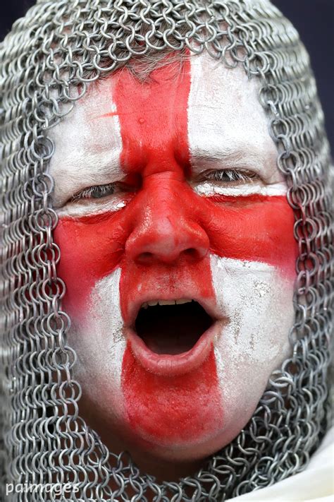 Alamy Editorial on Twitter: "An England fans dressed as a knight enjoys tonight's match #ENG # ...