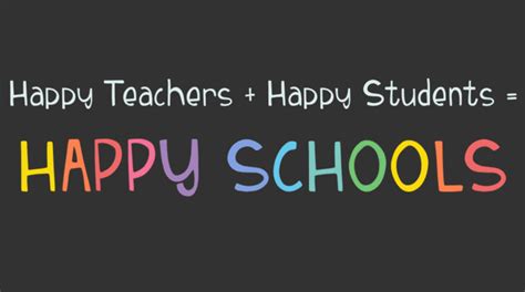 Happy Teachers + Happy Students = Happy Schools | Strobel Education