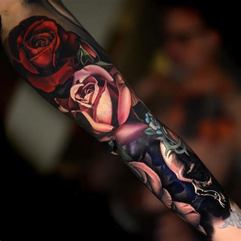 Aggregate 78+ realistic flower tattoo latest - in.cdgdbentre