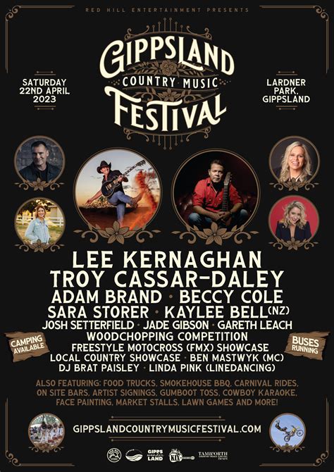 Buy Gippsland Country Music Festival 2023 tickets, VIC 2023 | Moshtix