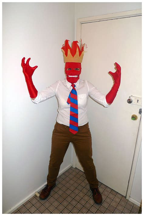 Inside Out Anger Costume – Theme Me: Costume, Fancy Dress & Theme Inspiration