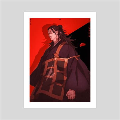 Geto Suguru x Kenjaku, an art print by kylokun - INPRNT