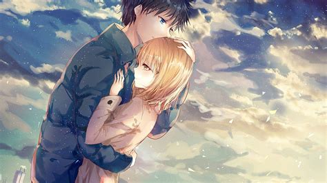 Romantic Anime Couple Wallpapers - Wallpaper Cave