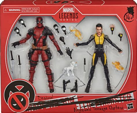 Customer Reviews: Hasbro Marvel Legends Series Deadpool and Negasonic ...