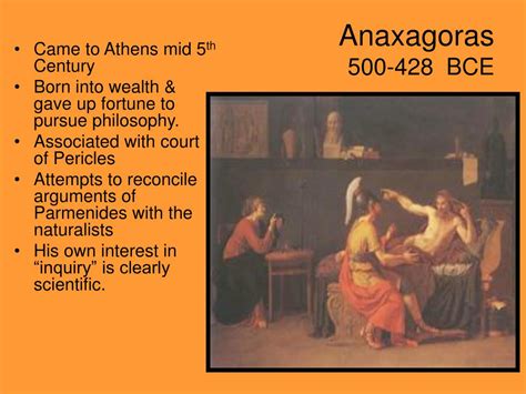 PPT - Anaxagoras PowerPoint Presentation, free download - ID:5015323