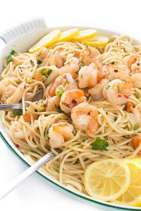 Shrimp Scampi with Pasta or Zoodles