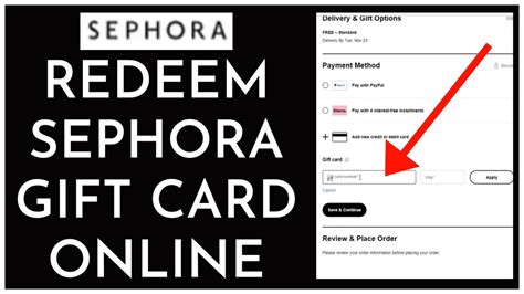 How To Sell Sephora Gift Card? New - Bmxracingthailand.com