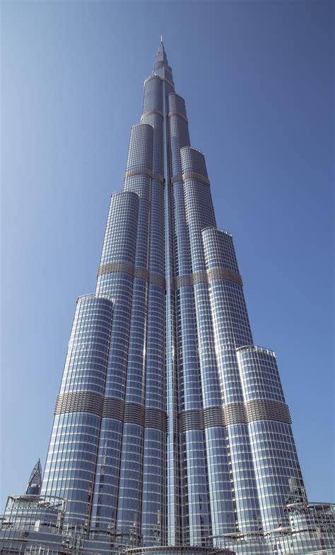 Free photo: Burj Khalifa skyscraper in Dubai - Blue, Burj, Dubai - Free Download - Jooinn