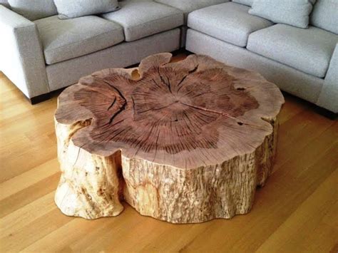 natural tree stump coffee table Tree Stump Coffee Table, Tree Trunk Table, Diy Table, Wood Table ...