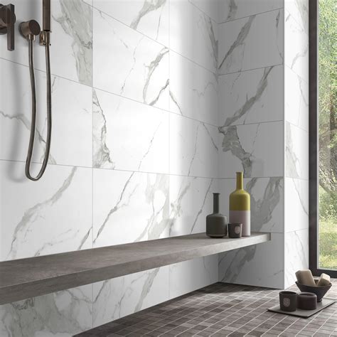 Calacatta Super White Marble Porcelain Glazed Polished & Matte 30x60 ...