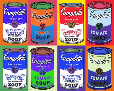 Reproductions D'art De Musée Campbells de Andy Warhol (Inspiré par ...