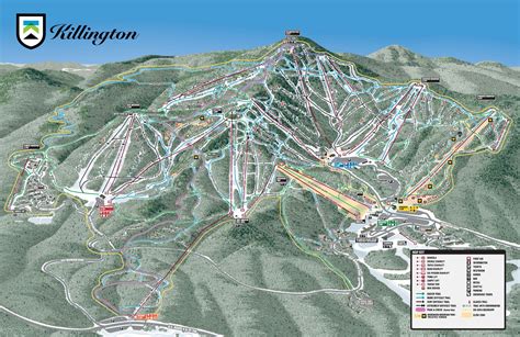 Killington Piste Map / Trail Map