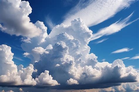 Premium AI Image | Amazing beautiful sky with clouds