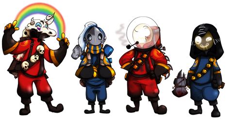 TF2 - Pyro Loadouts by GhostBulb on DeviantArt