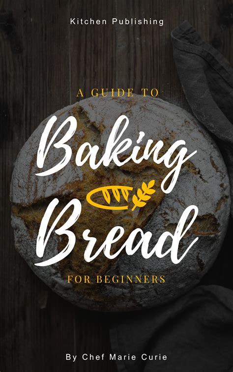 Bread Baking - Book Cover Template | Visme