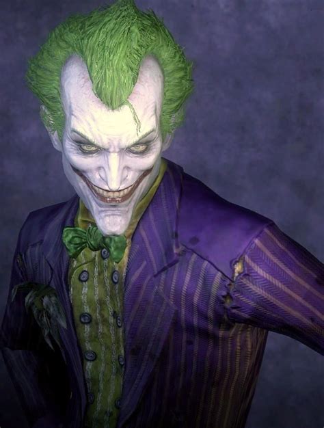 The Joker. Batman Arkham Asylum Game Screencap by BishanMashrur on DeviantArt | Batman arkham ...