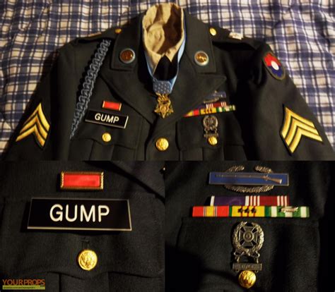 Forrest Gump Forrest Gump uniform with Medal of Honor replica movie costume