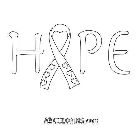 Breast Cancer Awareness Printable Coloring Pages - Coloring Home