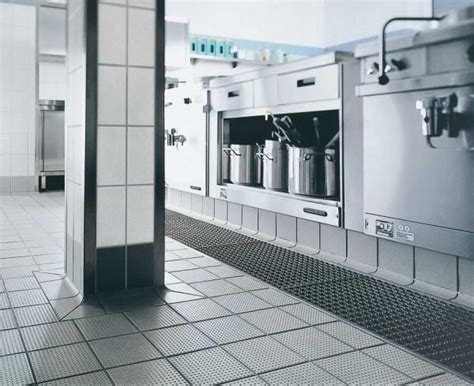 Durable and Stylish Industrial Kitchen Flooring