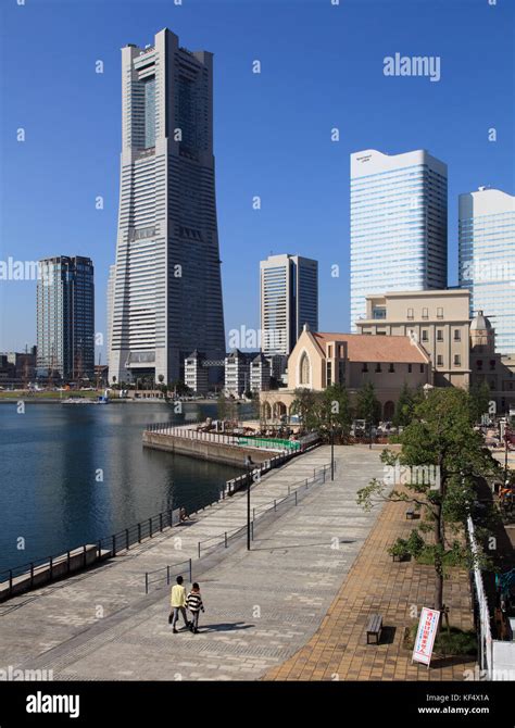 Japan, Yokohama, Minato Mirai, Landmark Tower Stock Photo - Alamy