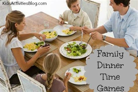 Dinner Games at the Table {Family Games}