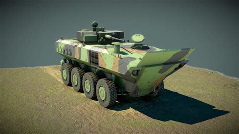 U.S. Marine Corp. ACV 30-mm Gun Variant - 3D model by Matt Bell ...