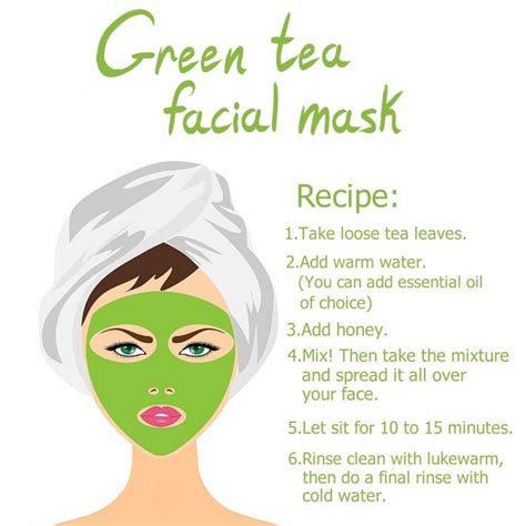 Green tea mask – Artofit