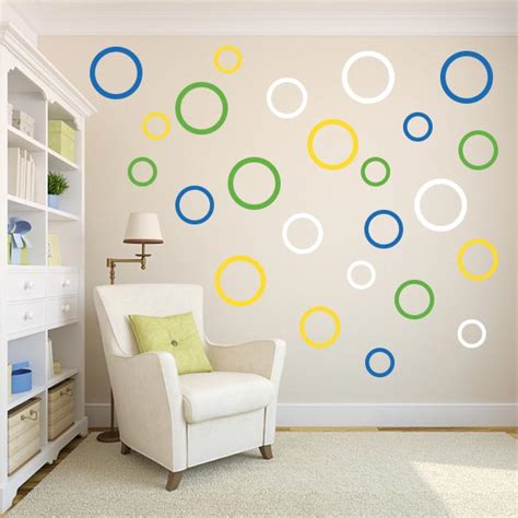 Variety Circle Wall Decal Pack | Polka Dot Wall Decals | Wall Decal World