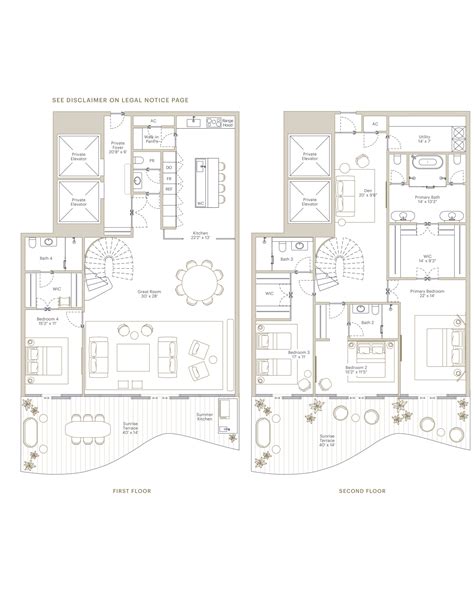 The Residences at 1428 Brickell | Floorplans