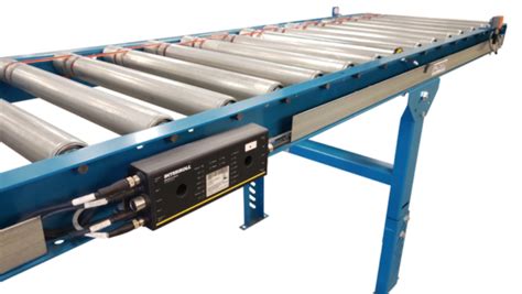 Powered Roller Conveyor | 24V Motorized Rollers | 10'L MDR Conveyor