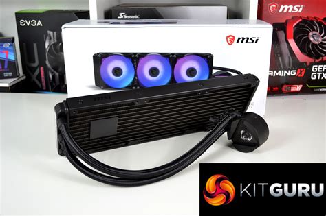 MSI MAG Core Liquid 360R V2 AIO Liquid CPU Cooler, 360mm Radiator, Triple PWM, A - admin ...