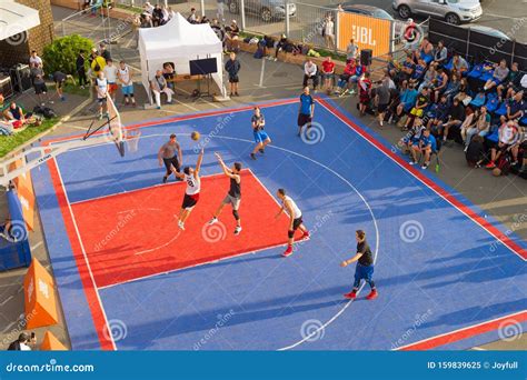 Basketball Street Ball Championship Aerial Editorial Image - Image of energy, high: 159839625