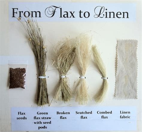 Flax to Linen display - Life-Giving Linen