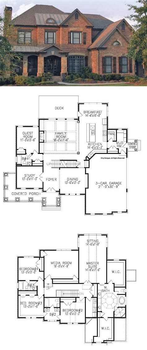 Traditional House Floor Plans 2 Story