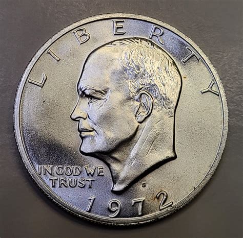 1972-S SILVER Eisenhower Dollar MS-65 (GEM) - For Sale, Buy Now Online ...