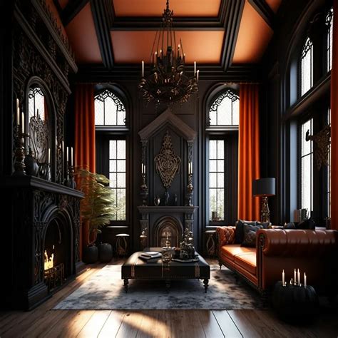 Gothic Living Room: 33+ Cool Ways To Make A Grand Statement