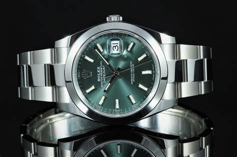 Rolex Datejust 41 Mint Green