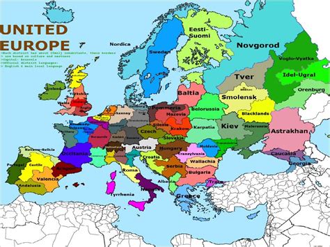 Europe Map Regions | Usa Map 2018