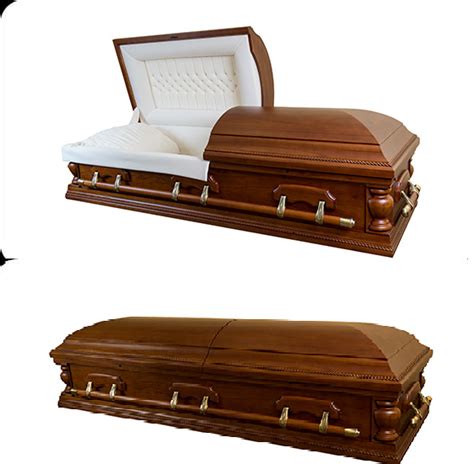 CHERRY VENEER Wood Casket - CasketGallery