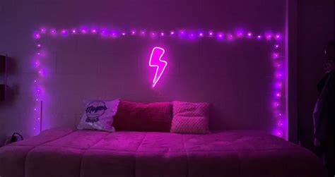 Led Lights Artsy Neon Aesthetic Bedroom - canvas-share