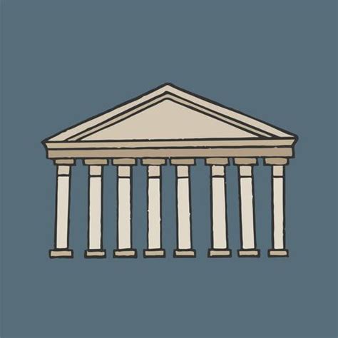 Ancient Roman Pantheon graphic illustration - Download Free Vectors, Clipart Graphics & Vector Art